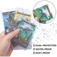 thumbnail image 3 of 55pcs Card Sleeves Plastic Card Sleeves For Baseball Card Protective Card Holder For Trading Cards,sports, 3 of 4
