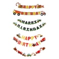thumbnail image 4 of Moyic 1 Uds. Conjunto de tarjeta de papel naranja de 16,4 pies, cartel personalizado para fiesta de cumpleaños, cartel colgante, cartel Kits de decoración para fiestas rojo amarillo 16.4 pies, 4 of 6
