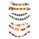 thumbnail image 2 of Cateissary 1 Uds. Conjunto de tarjeta de papel naranja de 16,4 pies, cartel personalizado para fiesta de cumpleaños, cartel para fiesta, Kits de decoración para fiestas Rojo 16.4 pies, 2 of 6