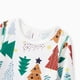thumbnail image 4 of Conjuntos de pijamas navideños a juego para toda la familia con estampado de árbol de Navidad, cordón y bolsillos, 4 of 5