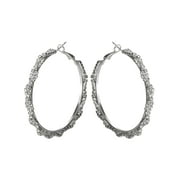 Jessica Simpson Twisted Hoop Earrings