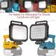 thumbnail image 4 of Piezas de Herramienta Eléctrica de 8" para de*walt Batería de 20V Luces de Trabajo LED Lámpara Exterior Linterna de Mano Foco USB Charger, 4 of 10