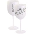 thumbnail image 3 of 1 pieza de copa de vino de plástico para fiesta, champán blanco, Moet, 3 of 4