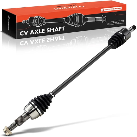 A-Premium Rear Right Passenger Side CV Axle Shaft Assembly Compatible with Chevrolet Equinox GMC Terrain 2010-2017 L4 2.4L V6 3.0L 3.6L AWD