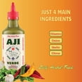 thumbnail image 4 of Aji Verde Peruvian Green Sauce - Fresh Cilantro Chili Sauce w/ Aji Limo Peppers - Vegan, Soy & Gluten Free, Paleo & Keto Friendly- Gourmet Sauce for Tacos, Sandwiches, Dips, & Bowls - 350ml (2 Pack), 4 of 7