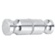 thumbnail image 4 of Manija de Puerta de Vidrio Bling Bling Acero Inoxidable, 4 of 12