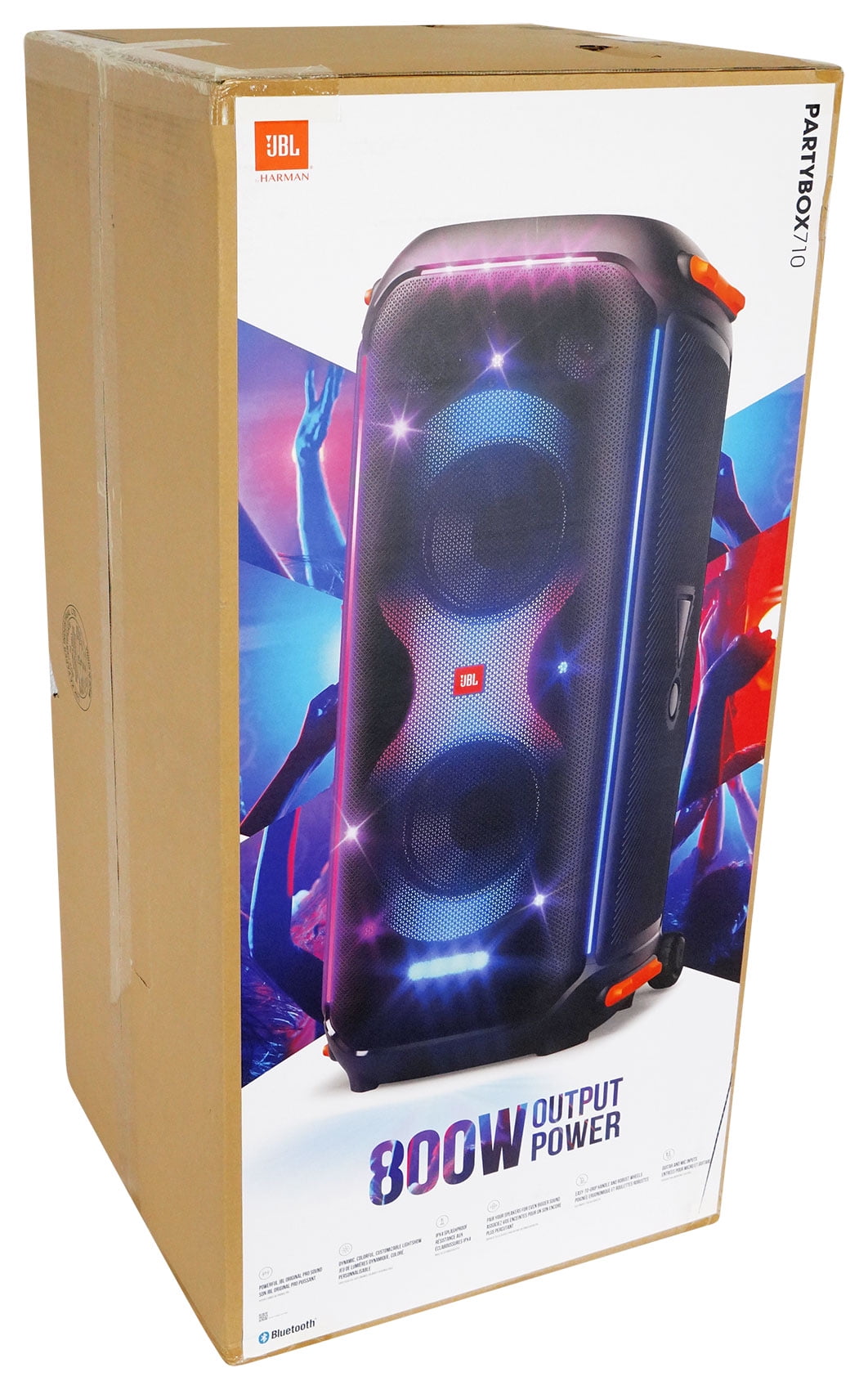 JBL PartyBox 710 Portable Party Speaker in Black