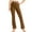 Brown, variant on ShomPort Girls Flare Pants Elastic Waist Bell Bottom Trousers Casual Stretchy Bell Bottom Pants for Kids, 2-13Y
