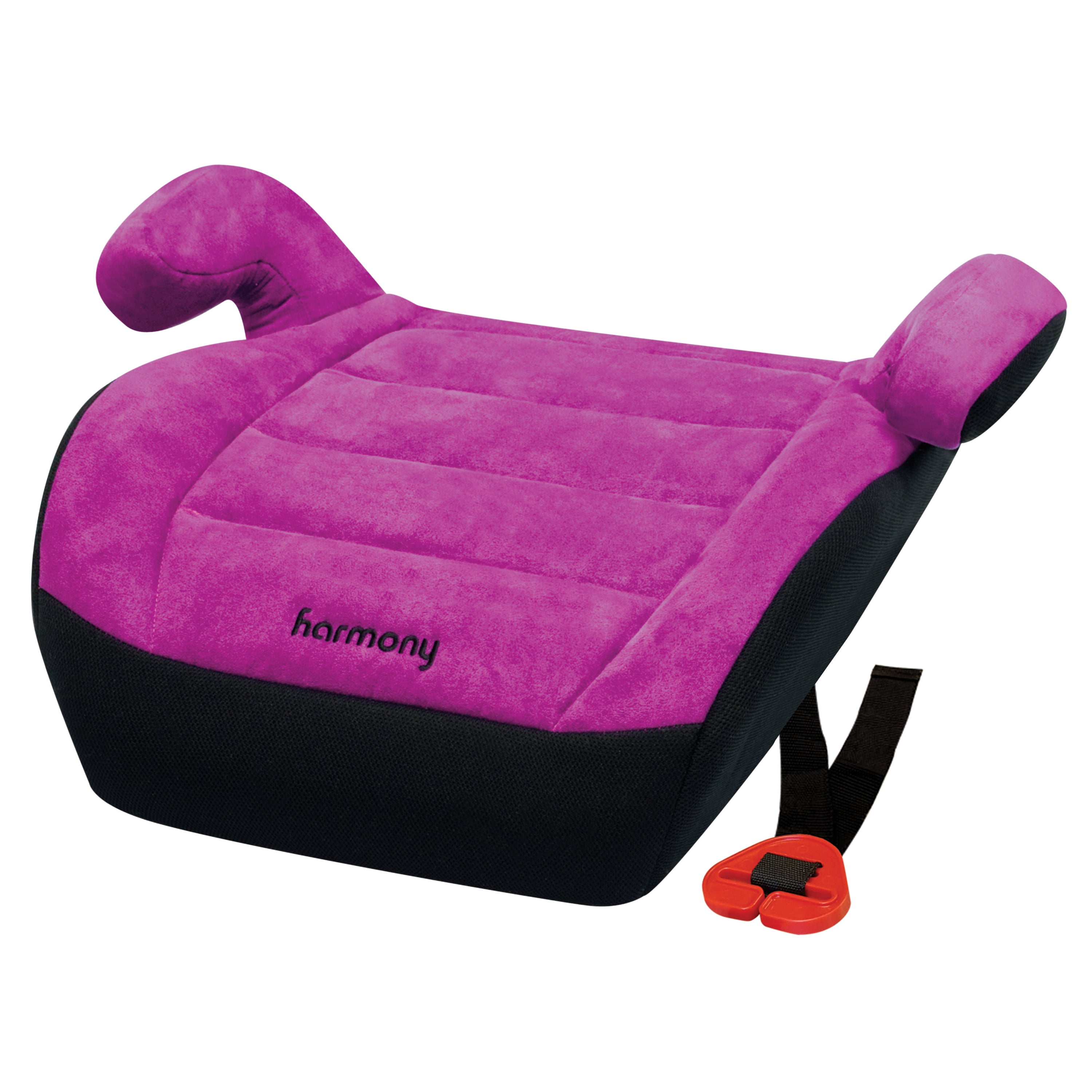 Harmony Juvenile Youth Backless Booster Car Seat, Fuchsia