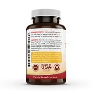 Purely Beneficial Tart Cherry 6000 mg - Montmorency Cherry, Extra Strength, Raw, Non-GMO, 120 Capsules(Vegetarian)