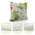 thumbnail image 4 of Shiartex Encasa Homes Decorative Cushion Cover Spring - Floral Digital Printed, Large Square Pillow Case for Chair, Seat, Bed, Office &amp; Home, 4 of 5