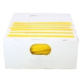 thumbnail image 1 of JAM Paper Twist Ties, Yellow, 4 in, 2000/Pack, 1 of 1