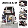 thumbnail image 3 of FORMRS Mini Backpack Purse for Women Travel Daypack Casual Shoulder Bag, American Eagle Pattern, 3 of 7