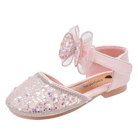 

Tengma Toddler Girl Sandals Fashion Kids Children Girls Spring Flower Strap Princess Dance Party Dress Baby Shoes for Kids Sandals for Girls （Red Size: 30）