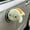 Green, variant on Kmonabie Cute Lying Samoyed Car Magnetic Ornament, Soft Stuffed Puppy Magnet Decor for Car Door, Tank Cap Hood Vehicle Exterior Decoration, Yellow