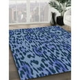 thumbnail image 2 of Ahgly Company Indoor Rectangle Patterned Iceberg Blue Area Rugs, 7' x 9', 2 of 6