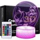 thumbnail image 1 of Sailor Moon 3D Anime Night Light, 16 Colors Led Light Decorative Desk Lamp for Kids Gadget, Gift, 1 of 5