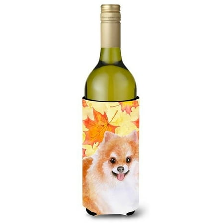 

Pomeranian No 2 Fall Wine Bottle Beverge Insulator Hugger