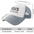 thumbnail image 6 of Jesus Womens Baseball Hat Make America Godly Again Retro Hat, 6 of 8