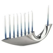 Nambe Illume Menorah, Hanukkah Menorah, Candle Holder, Decorative Menorahs for Chanukah #MT0058