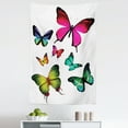 thumbnail image 1 of Colorful Tapestry, Butterflies Flying Freedom Happiness Holidays Summertime Tropic Jungle Theme, Fabric Wall Hanging Decor for Bedroom Living Room Dorm, 5 Sizes, Multicolor, by Ambesonne, 1 of 1