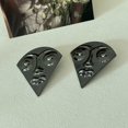 thumbnail image 3 of Unique Triangle Face Designs Earrings for Women with Big Eyes and Lips Portable for Parties Supplies and Exhibitions, 3 of 4