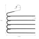 thumbnail image 2 of Perchas para pantalones, juego de 2 perchas para pantalones que ahorran espacio, organizador de armario para pantalones, 2 of 6