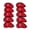 Red, variant on 10Pcs Mesh Fabric Golf Iron Cover Iron Head Protect Covers Golf Wedges Headcover Golf Iron Club Covers with Big Numbers