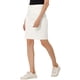 thumbnail image 4 of Faldas de mezclilla para mujer INSPIRE CHIC, desgastadas, de cintura alta, con dobladillo rasgado, faldas de jean lavadas con bolsillos, 2XL, blancas, 4 of 6