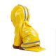 thumbnail image 1 of Abrigo impermeable reflectante con capucha para mascotas cachorro (amarillo XL), 1 of 4