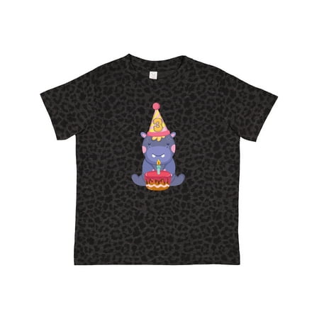 

Inktastic Hippo 3rd Birthday Gift Toddler Boy or Toddler Girl T-Shirt