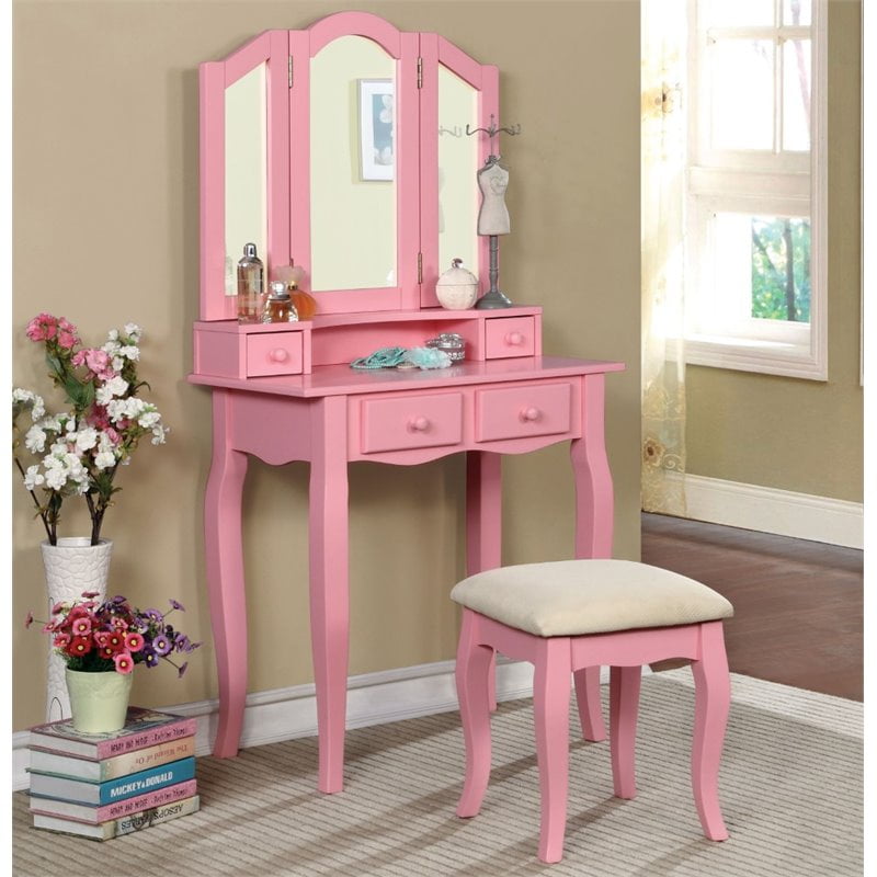 walmart kids makeup table