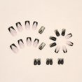 thumbnail image 4 of Butterflies Design Glossy Press-On Nails, Breathable Glue Stickers For Easy And Secure Attachment, 4 of 5