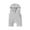 Gray, variant on Bagilaanoe Newborn Baby Boys One-pieces Ribbed Sleeveless Hood Jumpsuit 3M 6M 12M 18M Infant Romper Casual Clothing