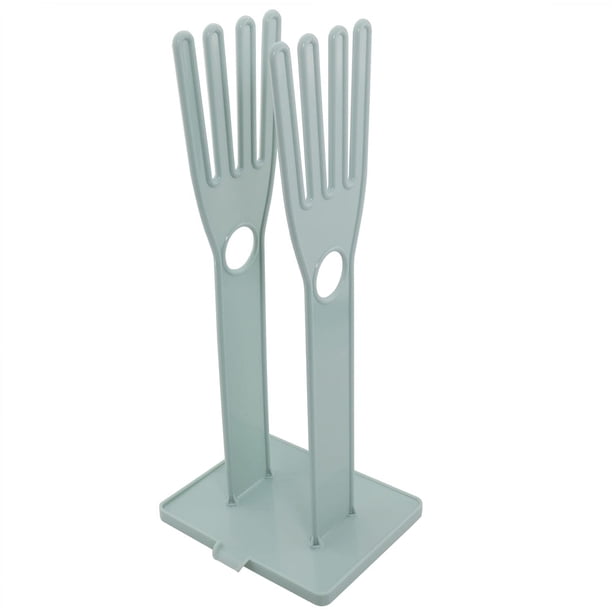 Estante para guantes, estante de drenaje para guantes de goma multifuncional para cocina, estante de almacenamiento para toallas, estante de secado, herramientas de cocina creativas Zhivalor WMSS-402