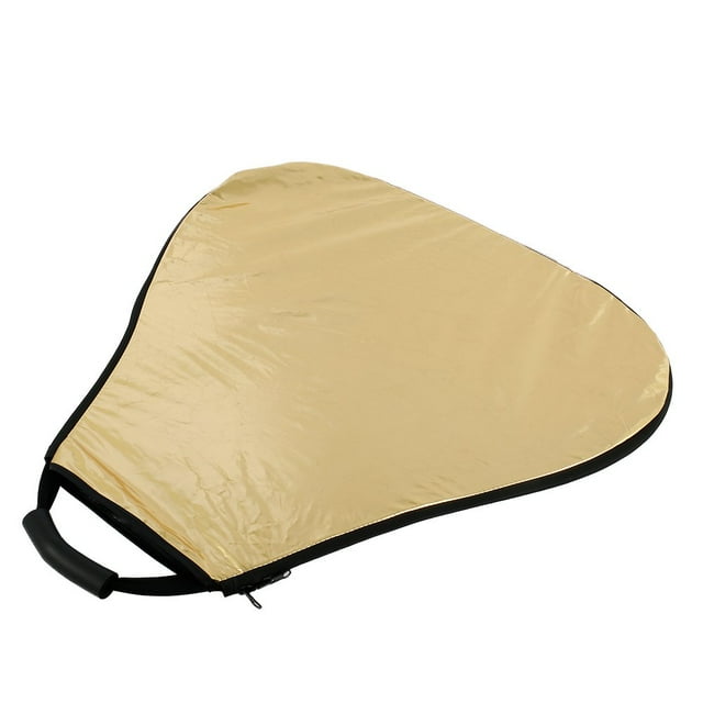 Réflecteur de Photographie Multifonctionnel à Réflecteur de Lumière Triangle Portable avec Poignée Réflecteur Photo de Studio Durable et Antidérapant avec Diffuseur Photo d'Éclairage de Sac à Fermeture Éclair pour l'Extérieur