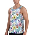 thumbnail image 2 of Haiem Cactus1 Men Workout Tank Top Gym Bodybuilding Sleeveless Muscle T Shirts Athletic Tank Breathable Workout Shirt-XX-Large, 2 of 9