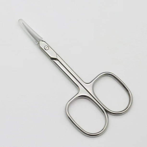 Tijeras para cutículas, tijeras profesionales para uñas para piel muerta, cortacutículas de acero inoxidable para uñas, uñas de los pies, cejas, pestañas, piel muerta, tijeras curvas para el cuidado Sailing Electrónica