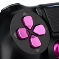 thumbnail image 2 of eXtremeRate Pink Aluminum Analog Thumbsticks & Bullet Buttons & D-pad Replacements Kits Metal Buttons for ps4 Slim Pro Controller, 2 of 5