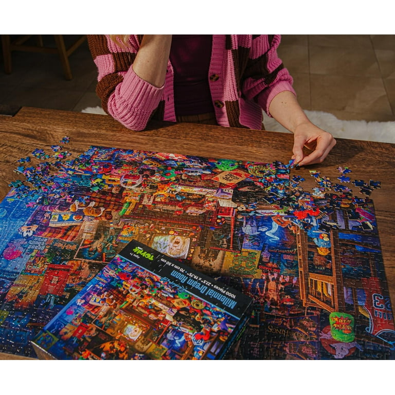 Millennial Dream Room 1000-Piece Jigsaw Puzzle By Rachid Lotf