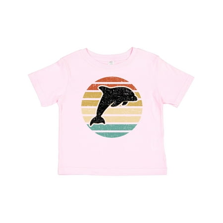 

Inktastic Dolphin Cute Beach and Vacation Gift Toddler Boy or Toddler Girl T-Shirt