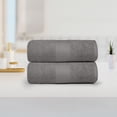 thumbnail image 2 of Dewall Maisons Luxurious Dark Grey 2-Piece Bath Sheet Set - 100% Cotton, Extra Large 35" x 70" Towels - Soft, Absorbent, Spa-Like Experience For Body, Face, Hands, 2 of 9