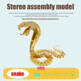 thumbnail image 5 of Child 3D Three-dimensional DIY Woodiness Early ducation Toys Model Puzzle, 5 of 5