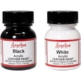thumbnail image 1 of Pintura Acrílica para Cuero Angelus Negro y Blanco Resistentes al Agua 30 ml, 1 of 9
