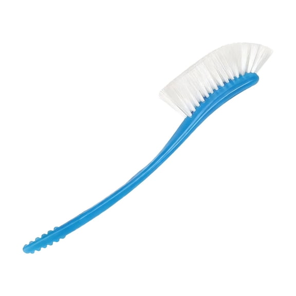 Functional Bottle Washing Brush Soft Brush And Vacuum Cup Blue And Cleaning Brush Blue 9.1x1.2"