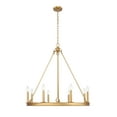thumbnail image 3 of 8 Light Chandelier Frame Finish Olde Brass, 3 of 7
