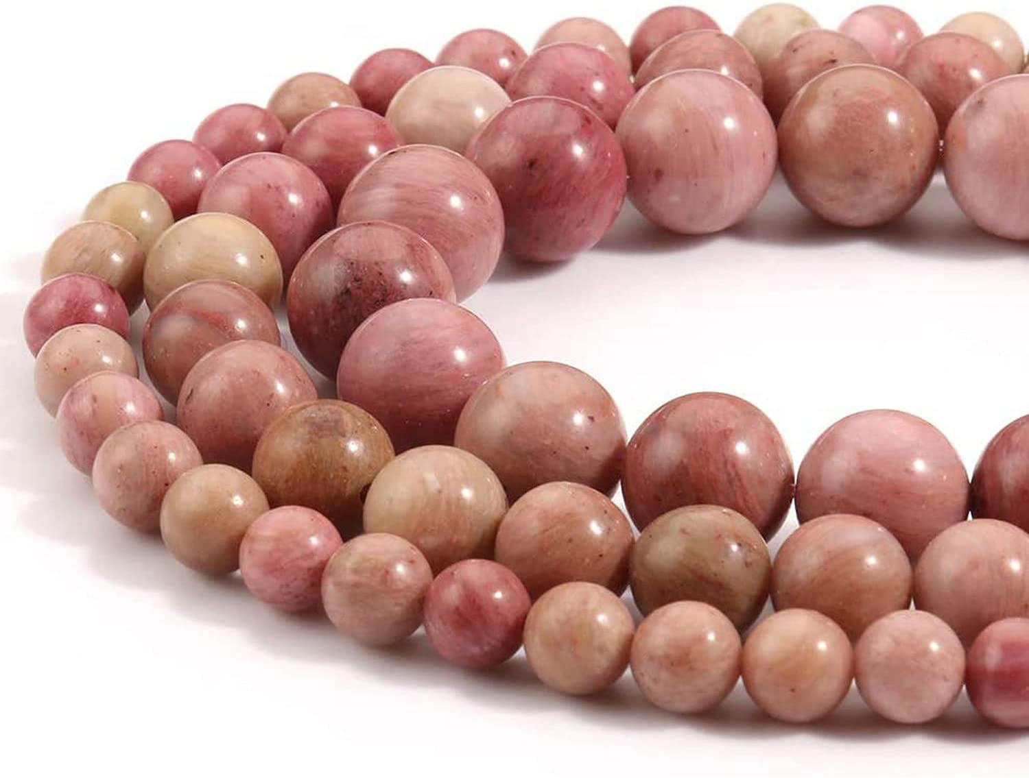 95-100pcs/strand 4mm Natural Gold Sandstone Beads Round Gemstone Loose Beads for Jewelry Making