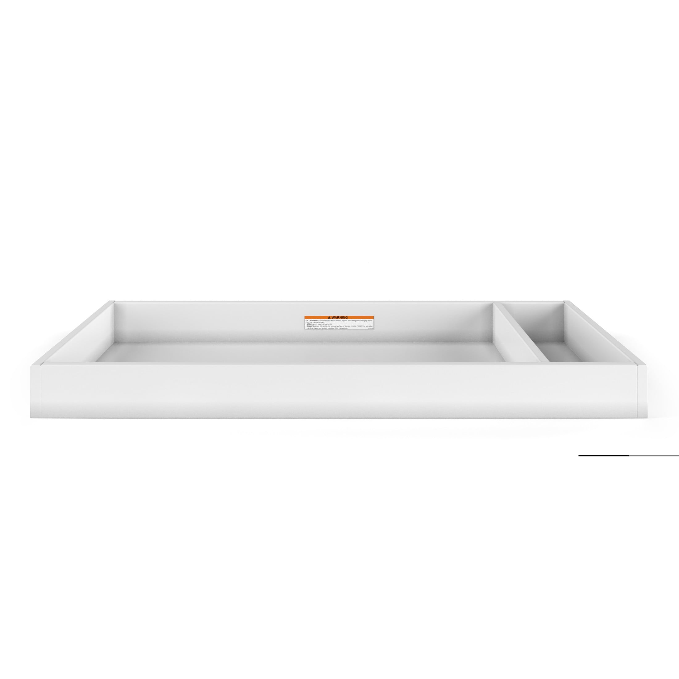 Child Craft Legacy Changing Table Topper, Converts Dresser to Changing Surface, Secure Fit, Matte White