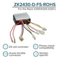 thumbnail image 2 of AlveyTech ZK2430-D-FS Control Module for Razor E300/E325 (V20+) Controller for Replacement E-Scooter, 2 of 10