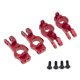 thumbnail image 5 of Vogacara Paquete de 2 1/10 C-type Base Metal Upgrade Model Crawler Accesorio de decoración de vehículo Reemplazo para Redcat Blackout XTE XBE SC Rojo 2piezas Vogacara CBP184387, 5 of 5
